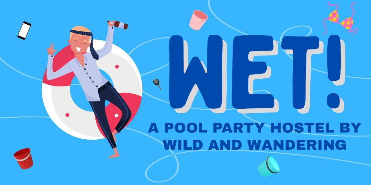 Wet! A Pool Party Hostel By Wild & Wandering Haad Rin Exterior foto