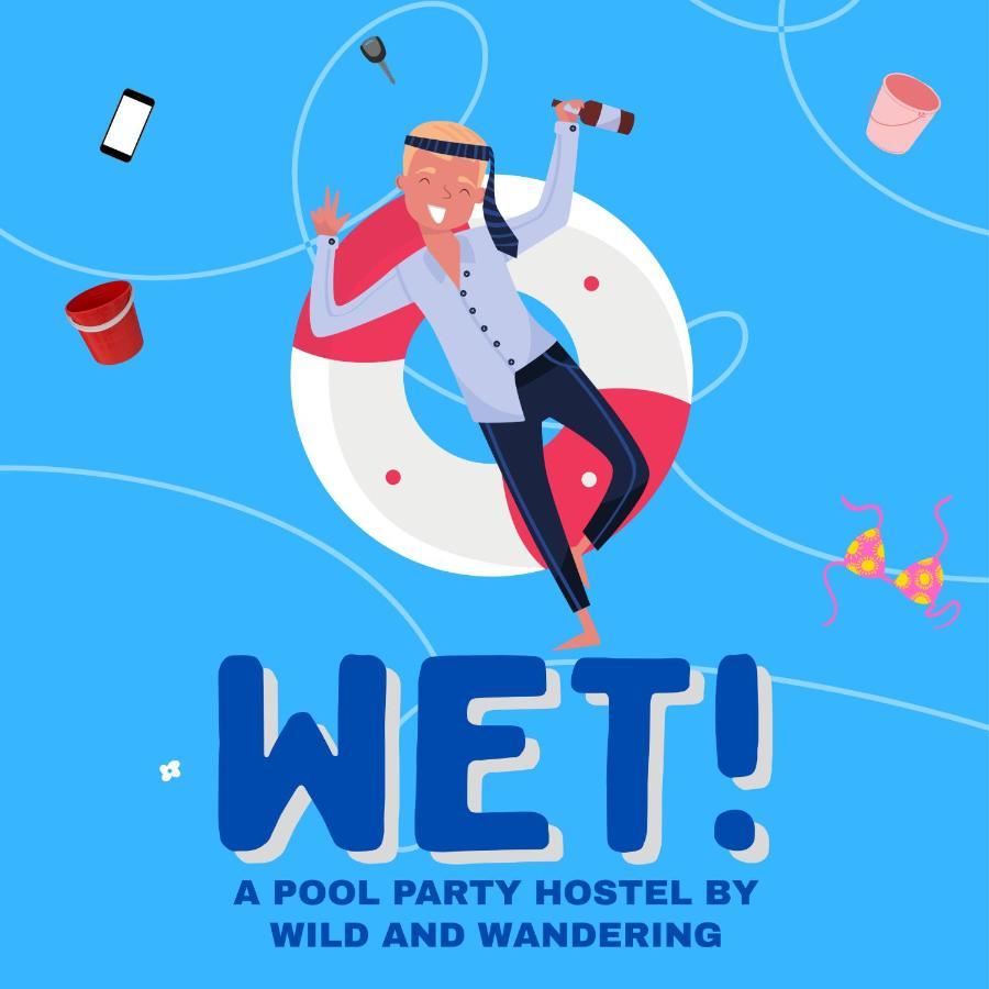 Wet! A Pool Party Hostel By Wild & Wandering Haad Rin Exterior foto